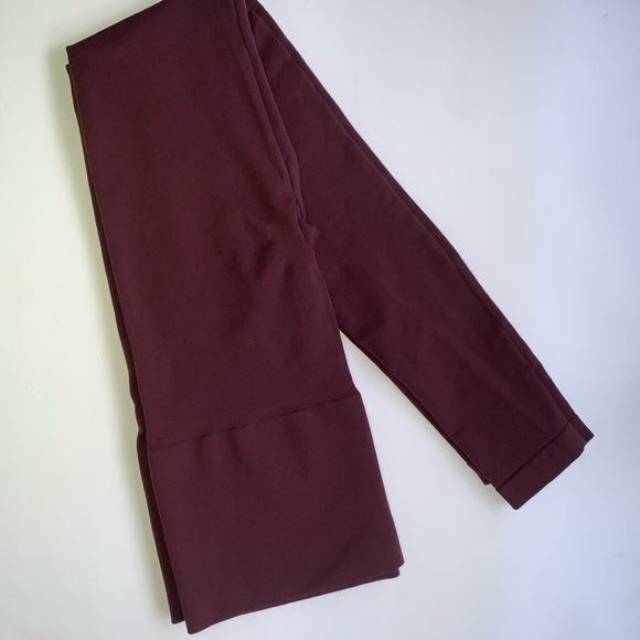 NWOT Spanx By Sara Blakely Burgundy Plum Leggings - Picture 12 of 12